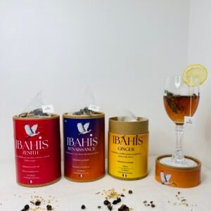 Infusion menthe citron hibiscus pour boisson chaude ou froide