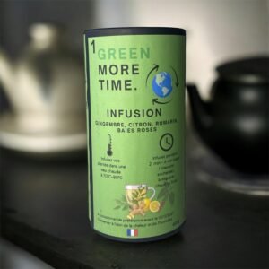 Green More Time infusion détox citron gingembre et épices grillades